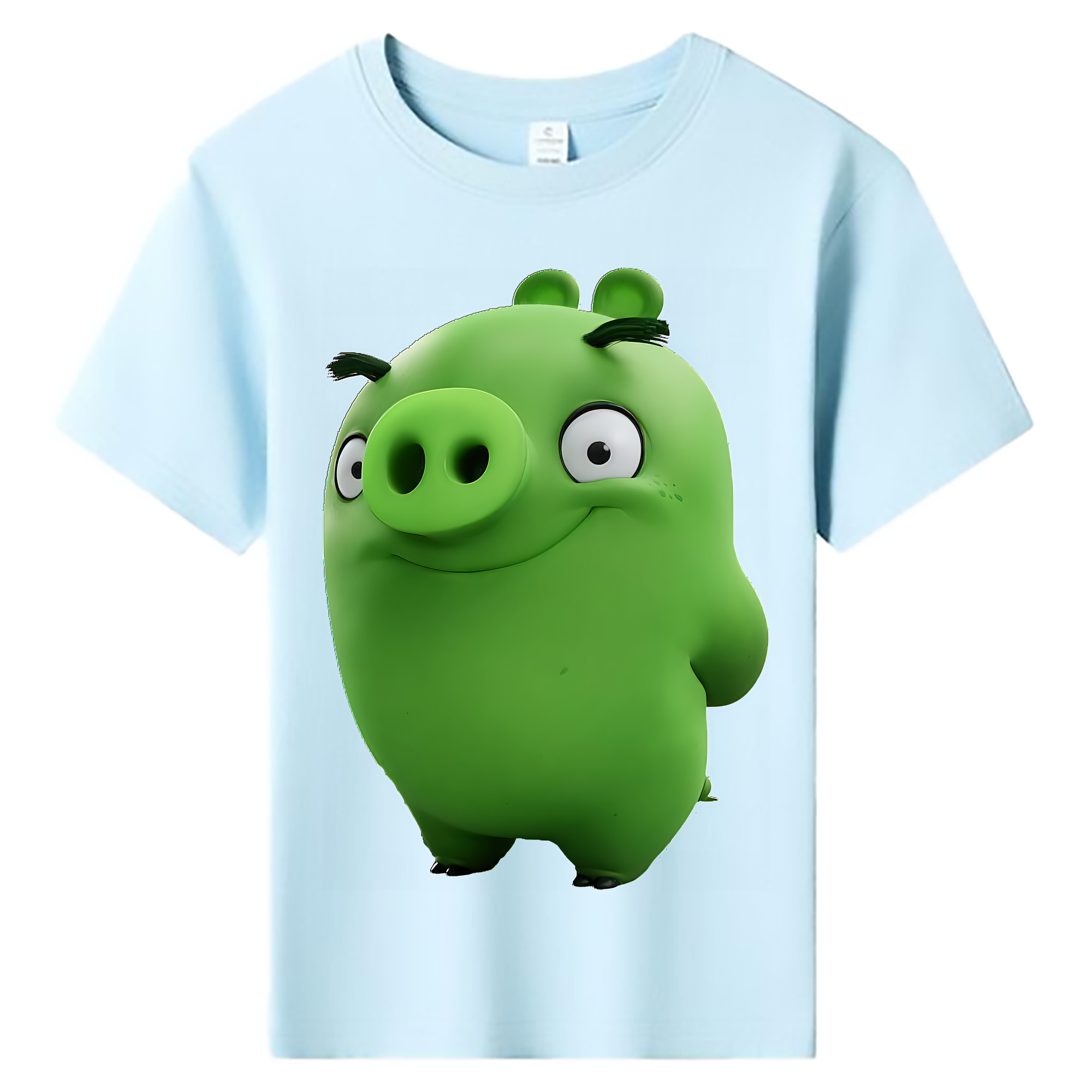 （画像用） Angry Birds アングリーバード 綿100％キッズTシャツ（フロントプリント）